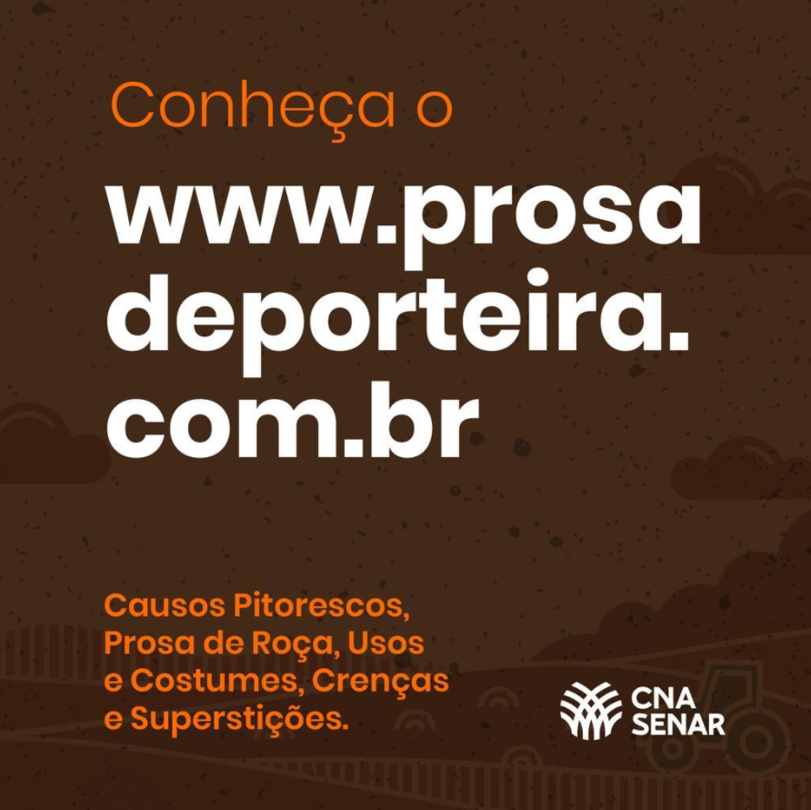 Sistema CNA/Senar lança site Prosa de Porteira