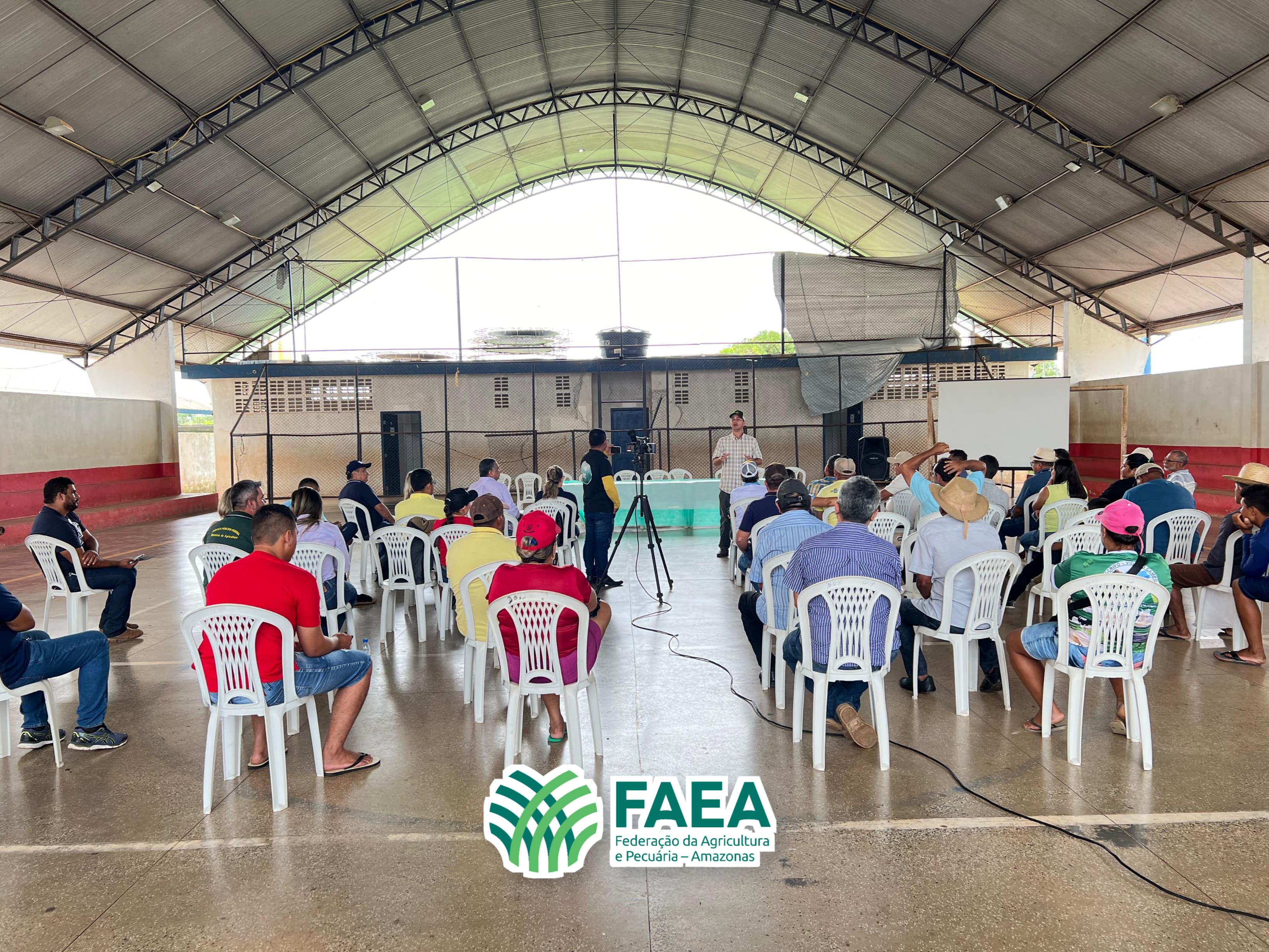 FAEA e Sindicato Rural de Autazes promovem reunião sobre o panorama da produção e mercado do leite e queijo em Autazes